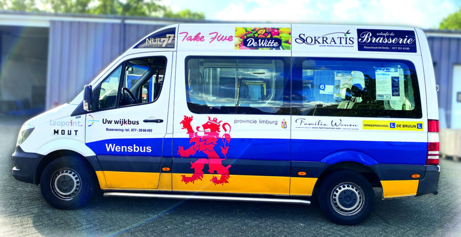 Wijkbus Tegelen2 linkerzijde