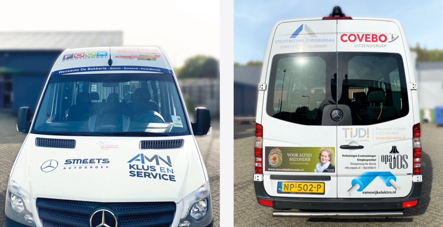 Wensbus Bekkerie2 voor achterzijde